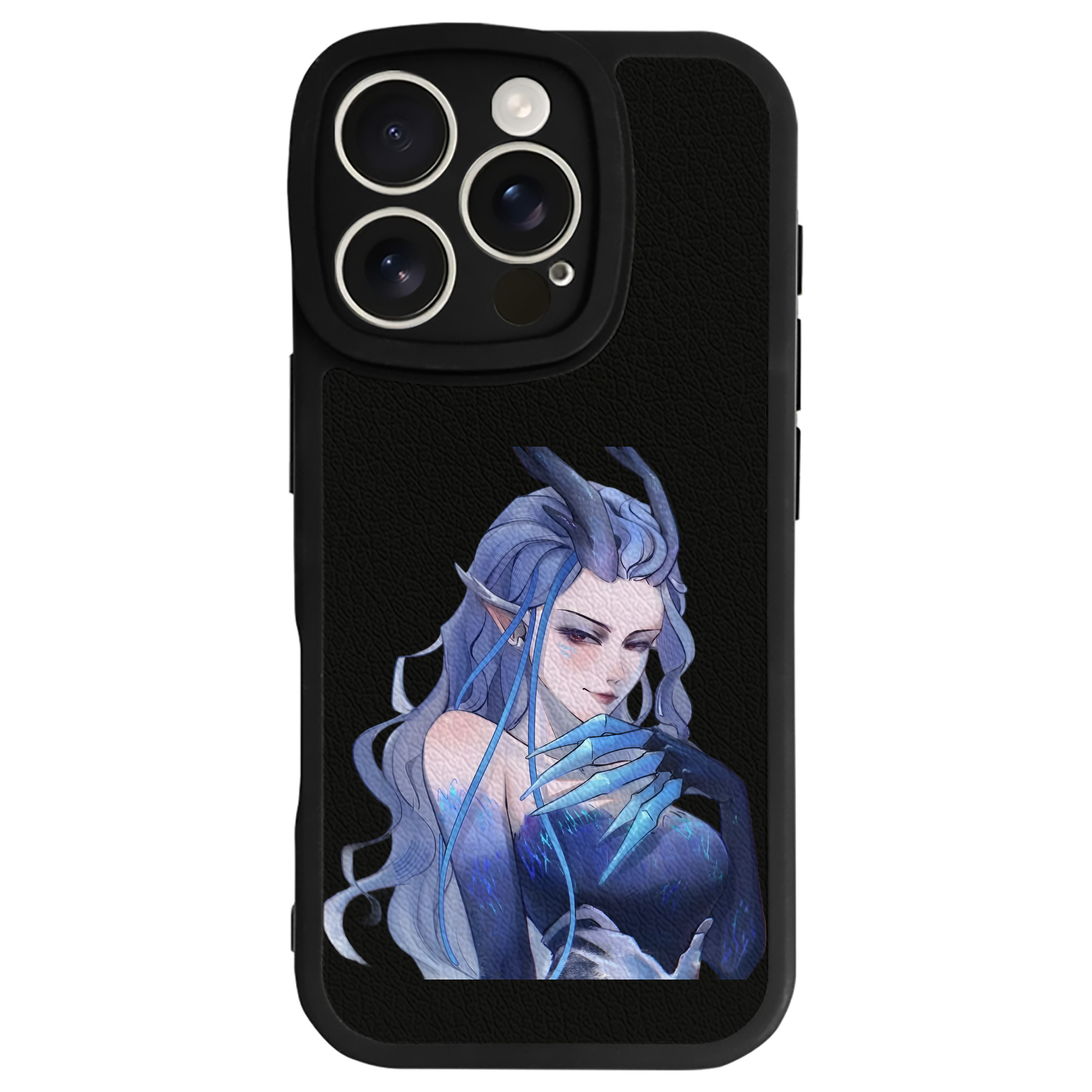 （画像用） Ne Zha 2 ナタ 魔童の大暴れ 【iPhone 16シリーズ対応】シリコンスマホケース（レザー調） 材質：シリコン